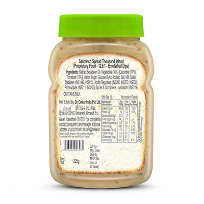 Dr. Oetker FunFoods Thousand Island Sandwich Spread - 225g