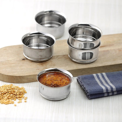 Kraft Stainless Steel Pari Vati/Katori Set of 6 pc