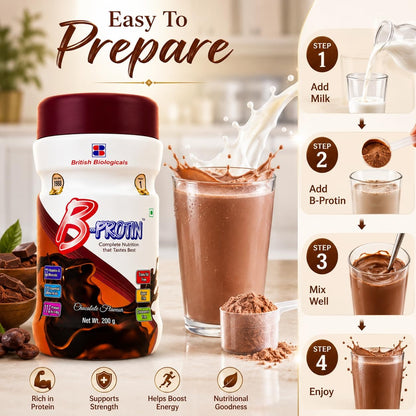 British Biologicals B-Protin Powder Chocolate Flavour