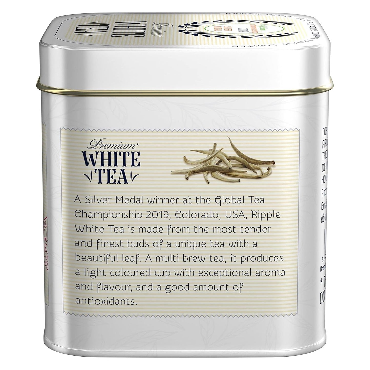 Ripple Premium White Tea - 25gm
