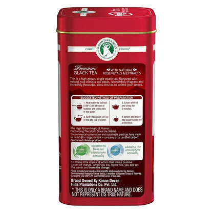 Ripple Premium Black Tea with Natural Rose Petals and Extracts - 125gm