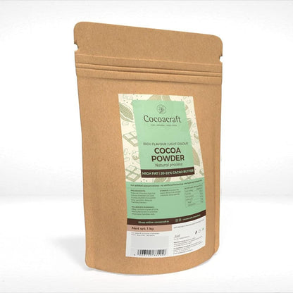 Cocoacraft Dark Cocoa Powder with 20% Cacao Butter