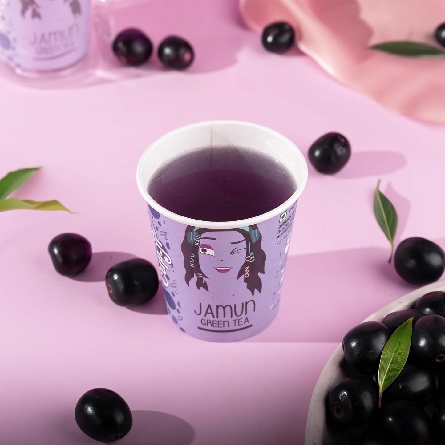 Cup-ji Ready to Sip Jamun Green Tea