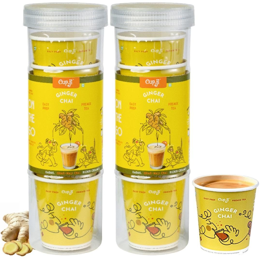 Cup-Ji Ginger Chai Premix Cups