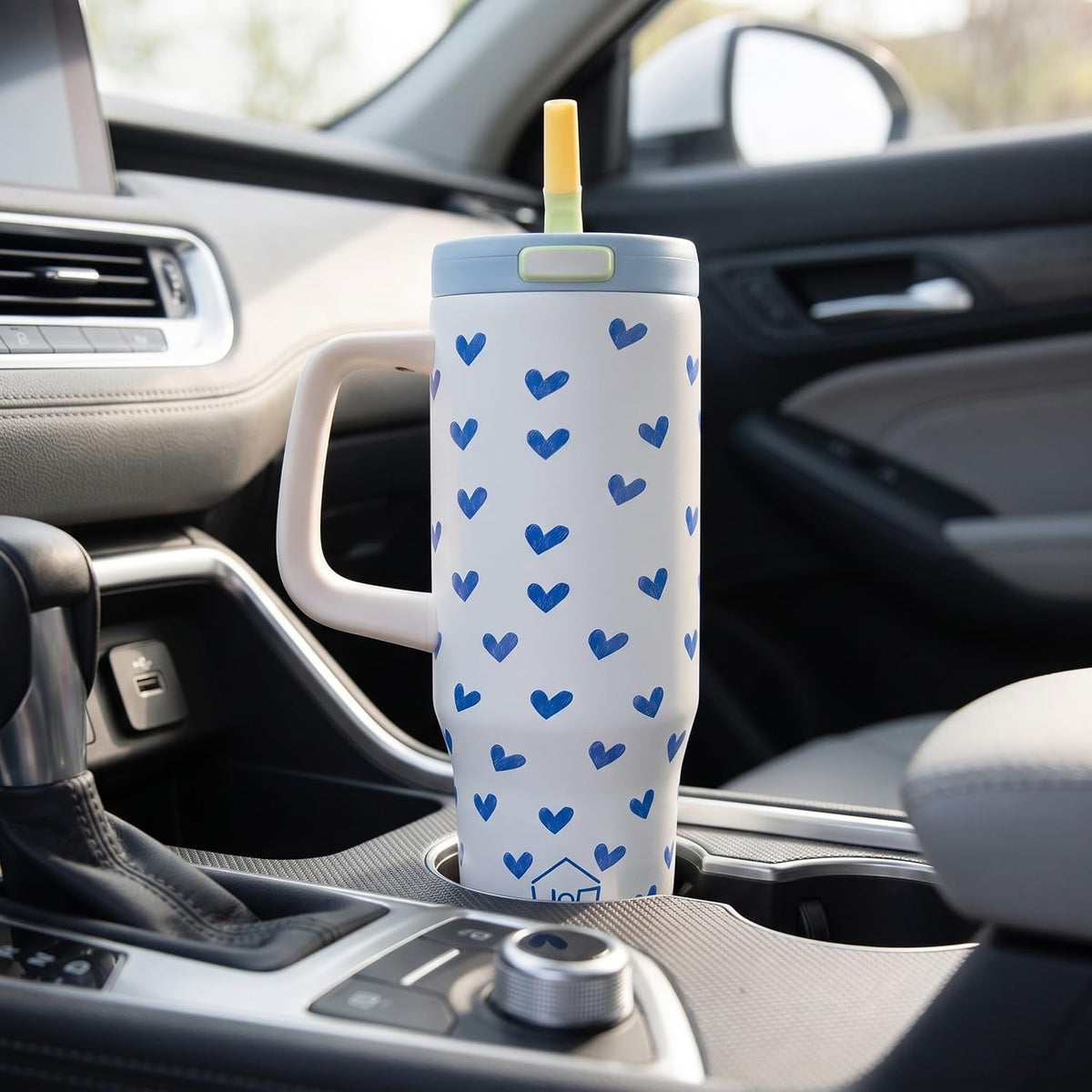 House of Quirk 1200ML Stainless Steel Tumbler -  (True Blue)