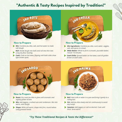 Mithila Foods Jau Atta