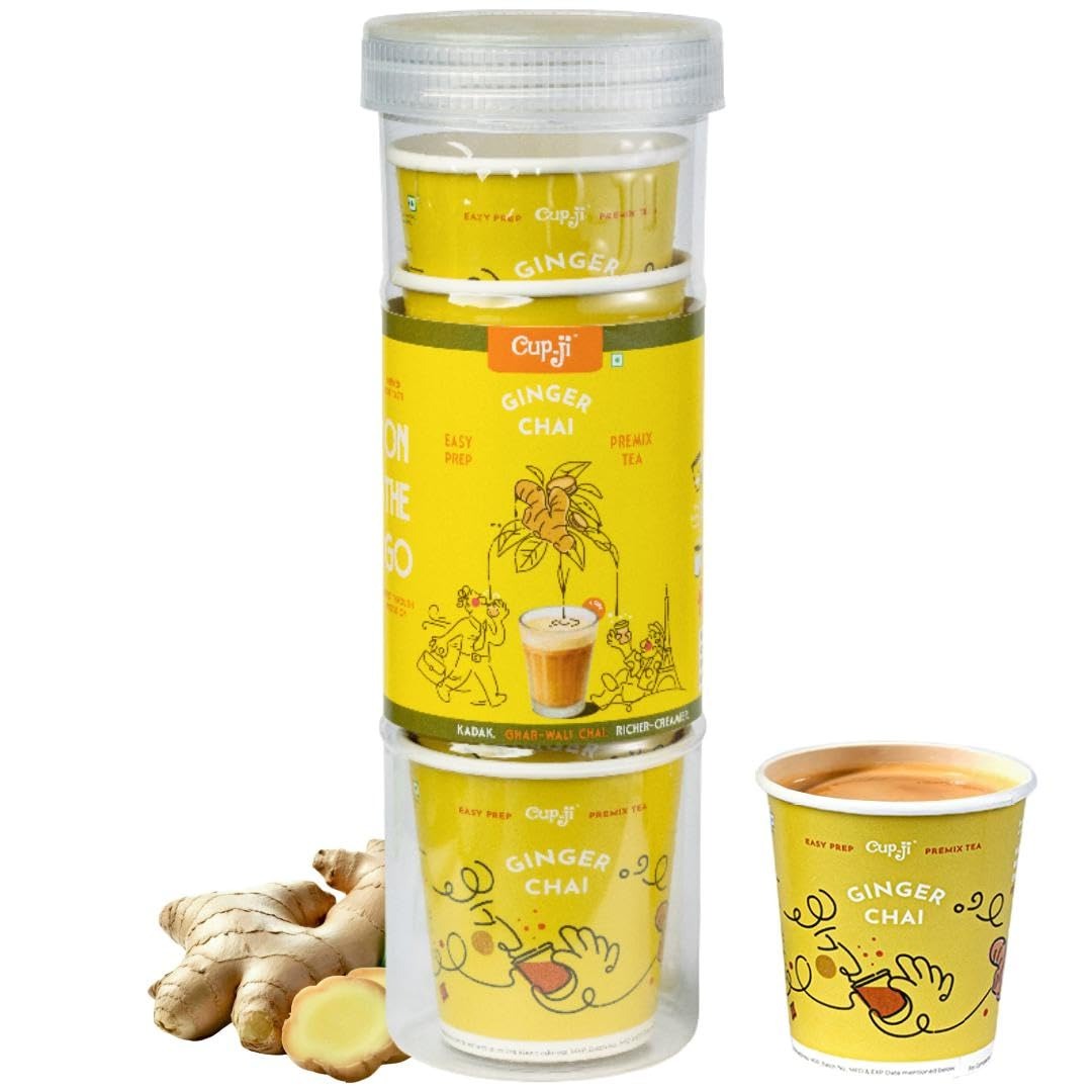 Cup-Ji Ginger Chai Premix Cups