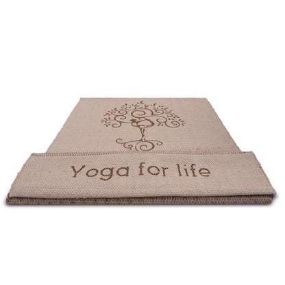 Arka Premium Yoga For Life Cotton Yoga Mat