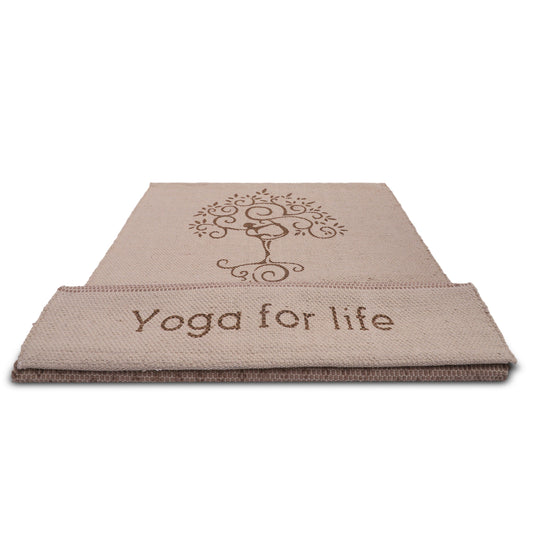 Arka Premium Yoga For Life Cotton Yoga Mat