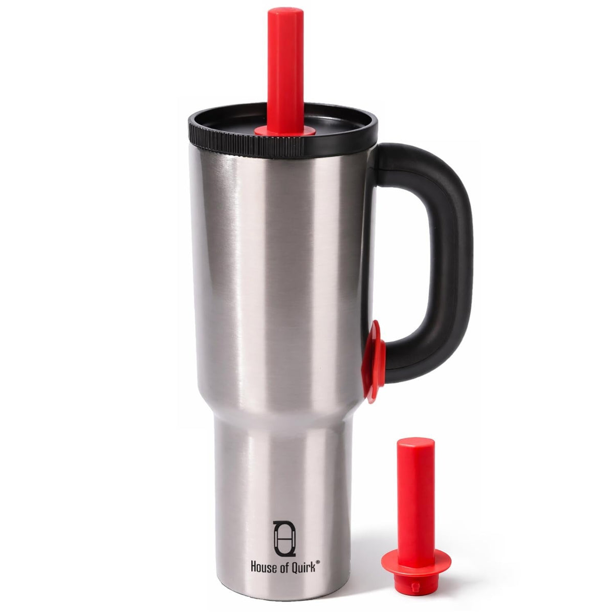 House of Quirk 1200ml Stainless Steel Tumbler with Handledrink
