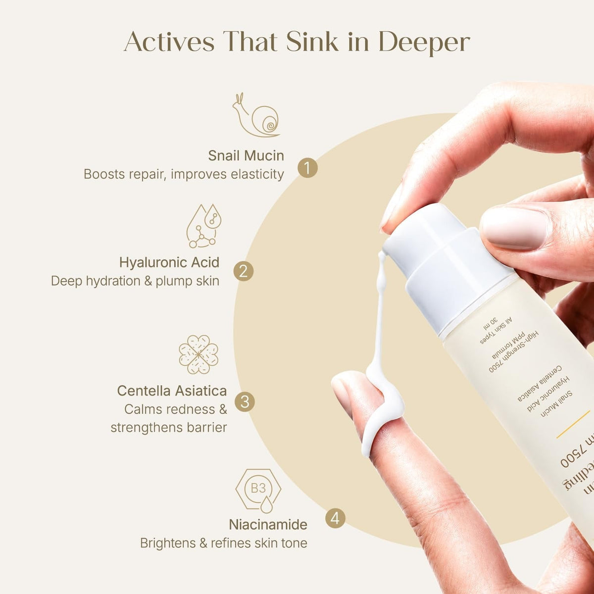 Seoulskin Snail Mucin Micro-needling Serum 7500 PPM - 30 ml
