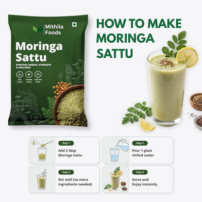 Mithila Foods Moringa Sattu