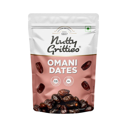 Nutty Gritties Premium Dates Omani - 500g