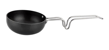 Tosaa Vagharia Hard Anodized Aluminium Tadka Pan 90mm Black