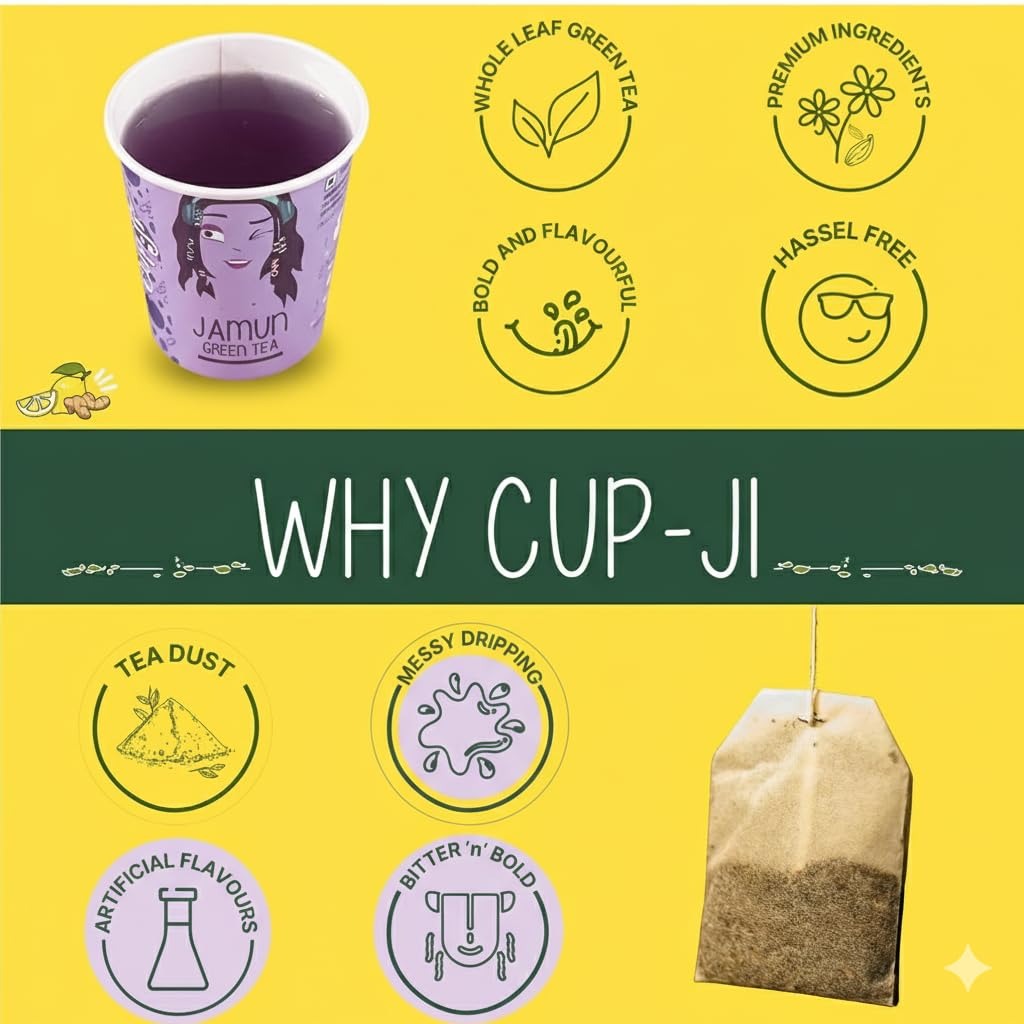 Cup-ji Ready to Sip Jamun Green Tea