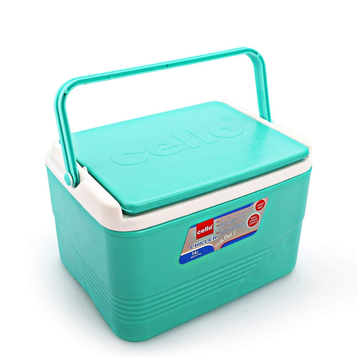 Cello Chiller Ice Box - 3 Litre, Green