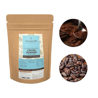 Cocoacraft Dark Cocoa Powder with 20% Cacao Butter