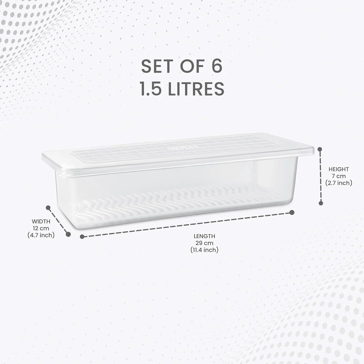 Milton Cryo Fridge Storage Boxes Container Set