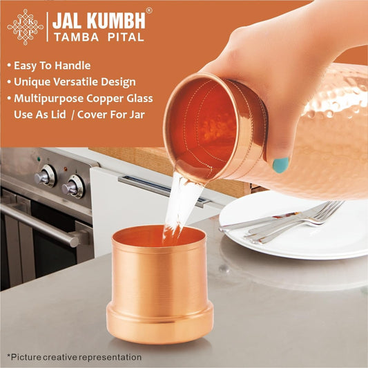 Tosaa Jalkumbh Copper Bedroom Pot