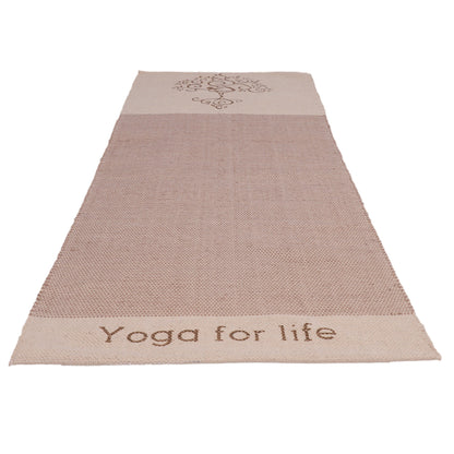 Arka Premium Yoga For Life Cotton Yoga Mat