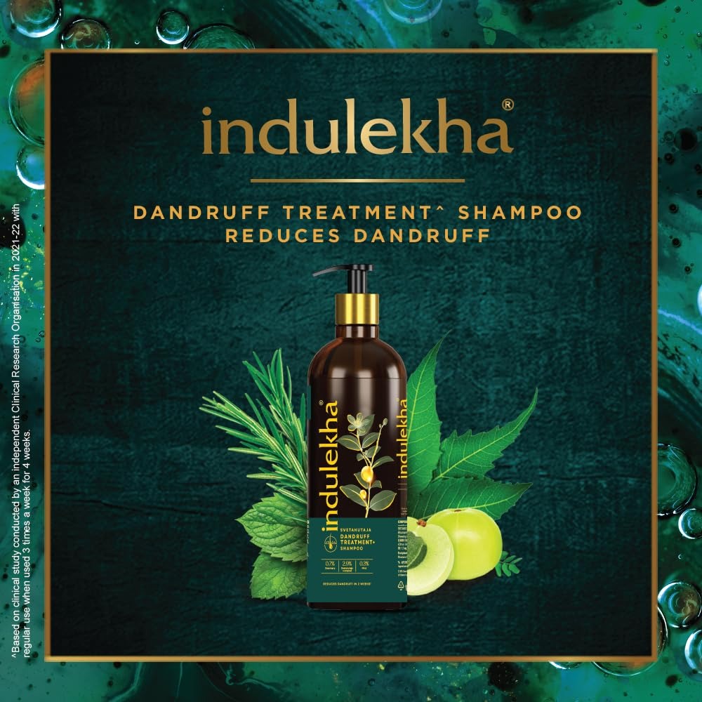 Indulekha Dandruff Treatment Shampoo - 580ml