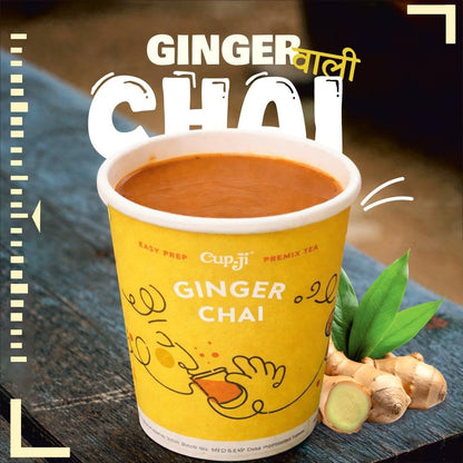 Cup-Ji Ginger Chai Premix Cups