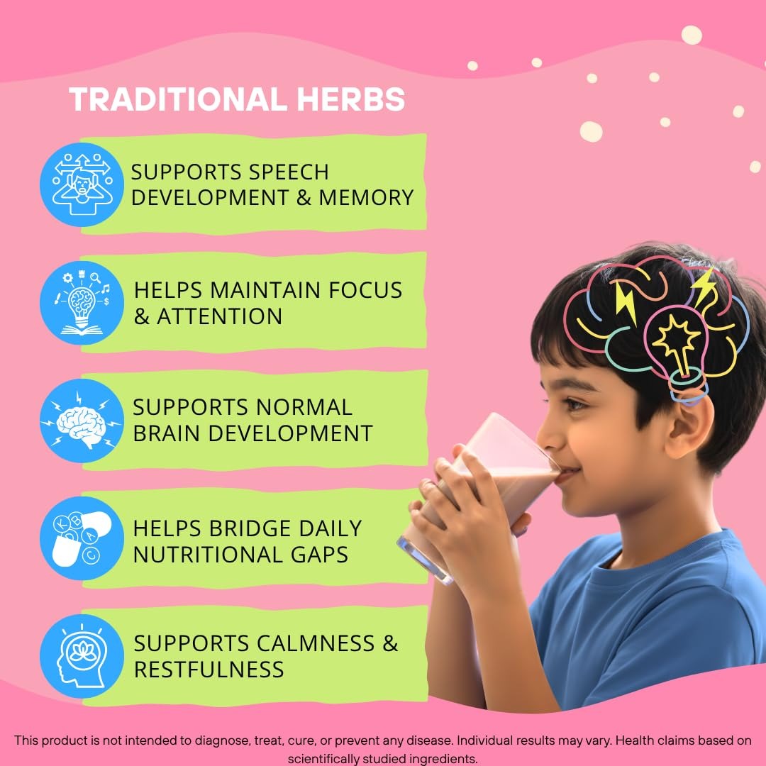 Better Herbs Brainify Vanilla Nutrition Drink Powder