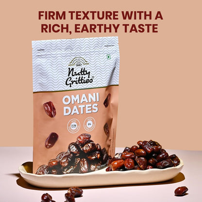 Nutty Gritties Premium Dates Omani - 500g