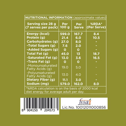 Nutty Gritties California Pistachios Roasted & Salted - 200g