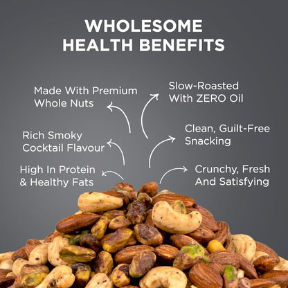 Nutty Gritties Premium Smoked Cocktail Mixed Nuts - 200g