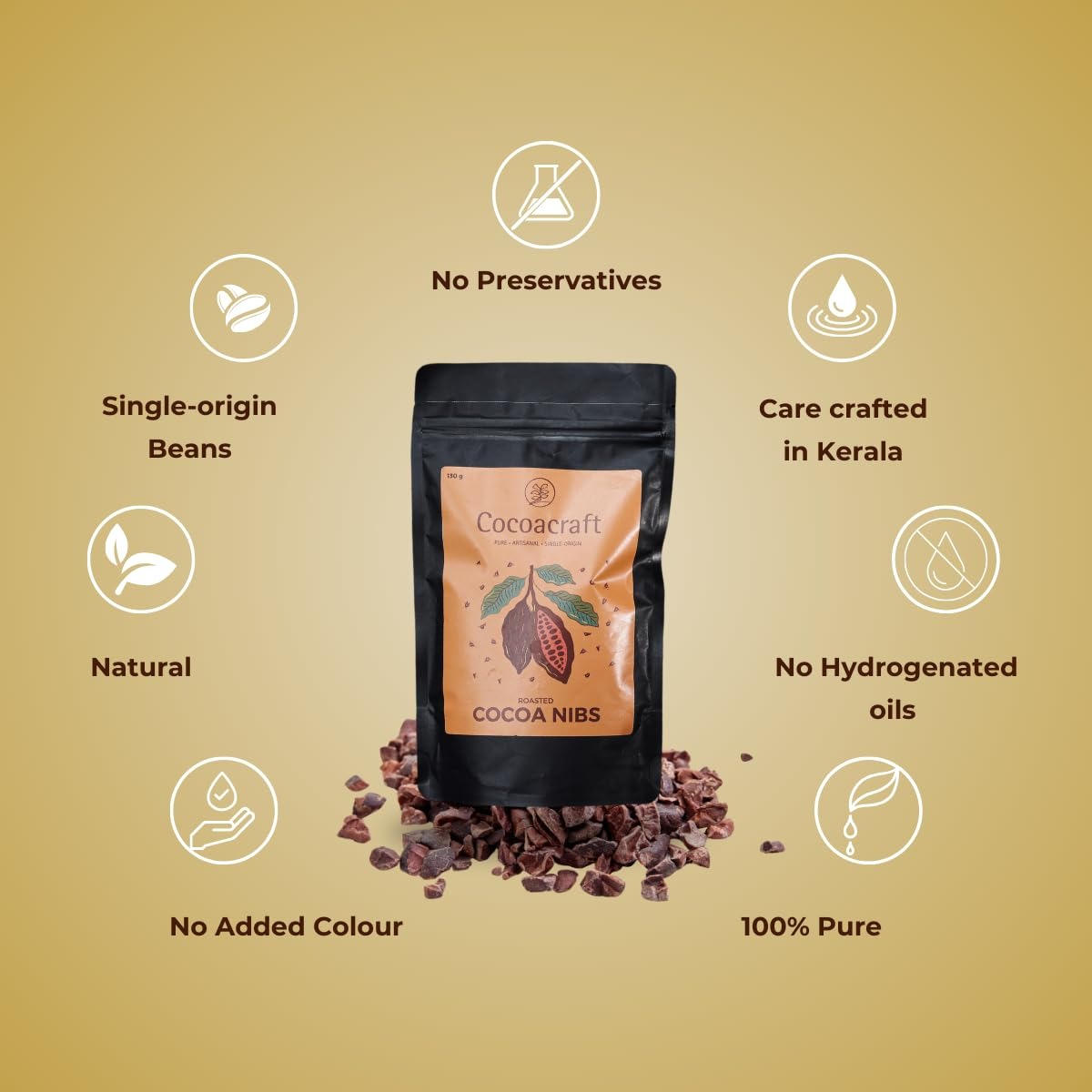 Cocoacraft Roasted Cacao Nibs