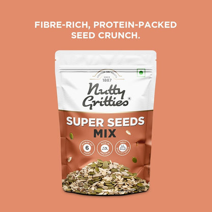 Nutty Gritties Premium Super Seed Trail Mix - 200g