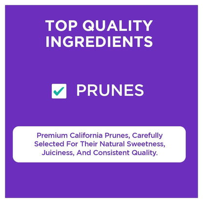 Nutty Gritties California Pitted Prunes Dried Fruit Plums - 200g