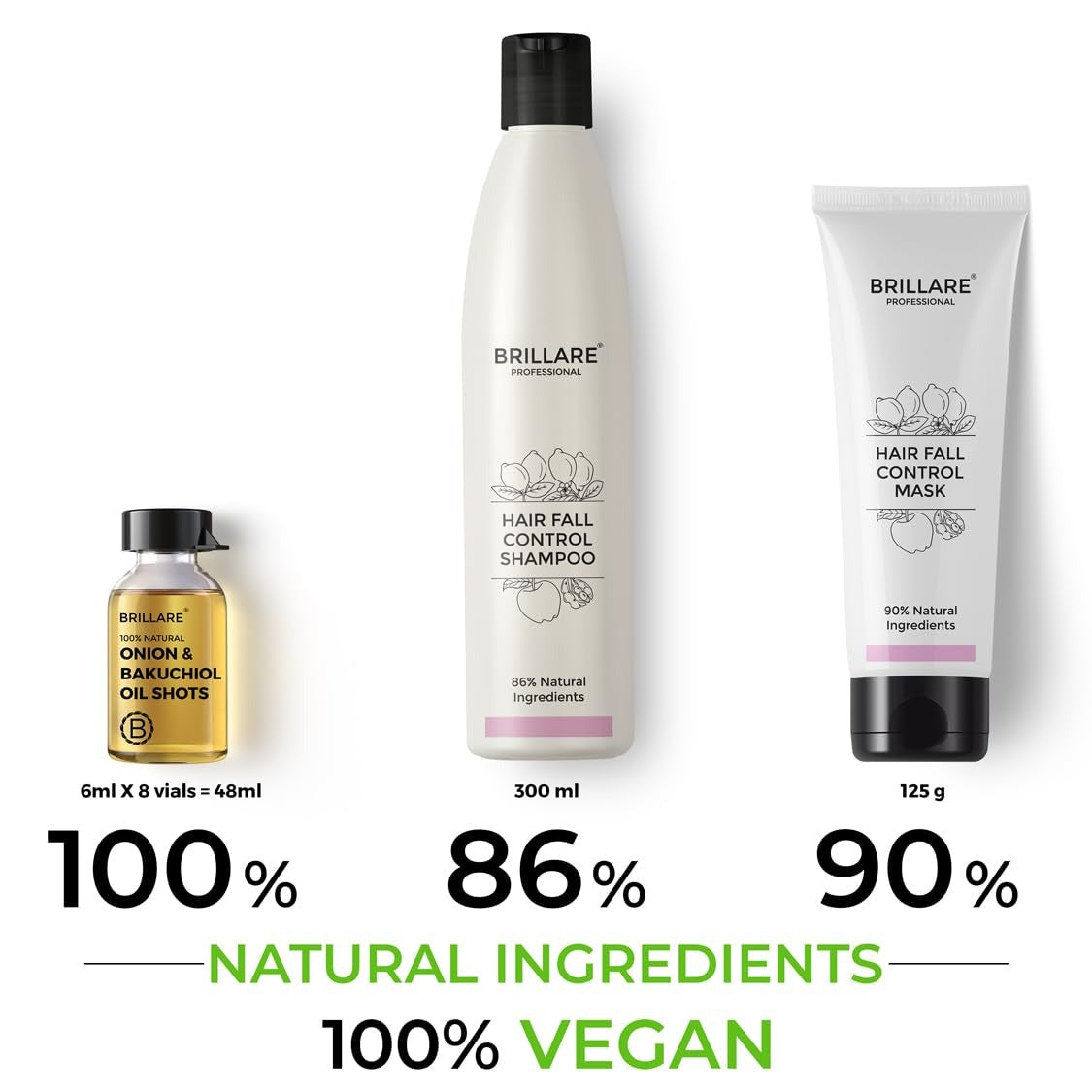 Brillare Anti Hair Fall Treatment Combo