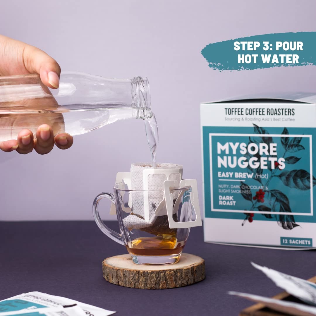 Toffee Coffee Roasters Easy Brew (Hot Brew) Coffee Mysore Nuggets