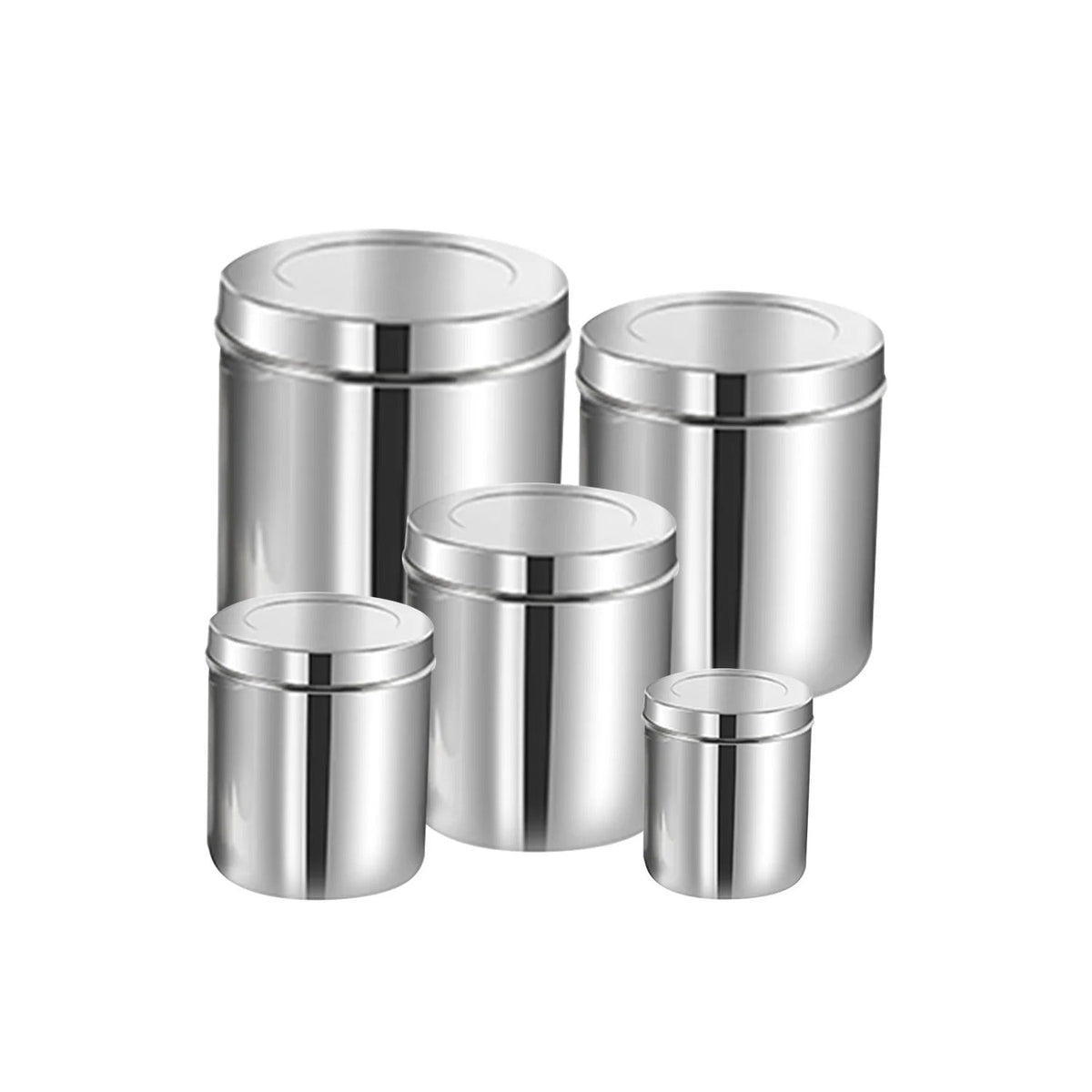 Kraft Deep Dabba Set of 5- 10 X 14
