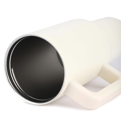 House of Quirk 1200ML Tumbler with Handle - Cream