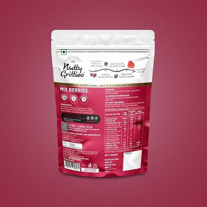 Nutty Gritties Premium Mix Berries  - 200g