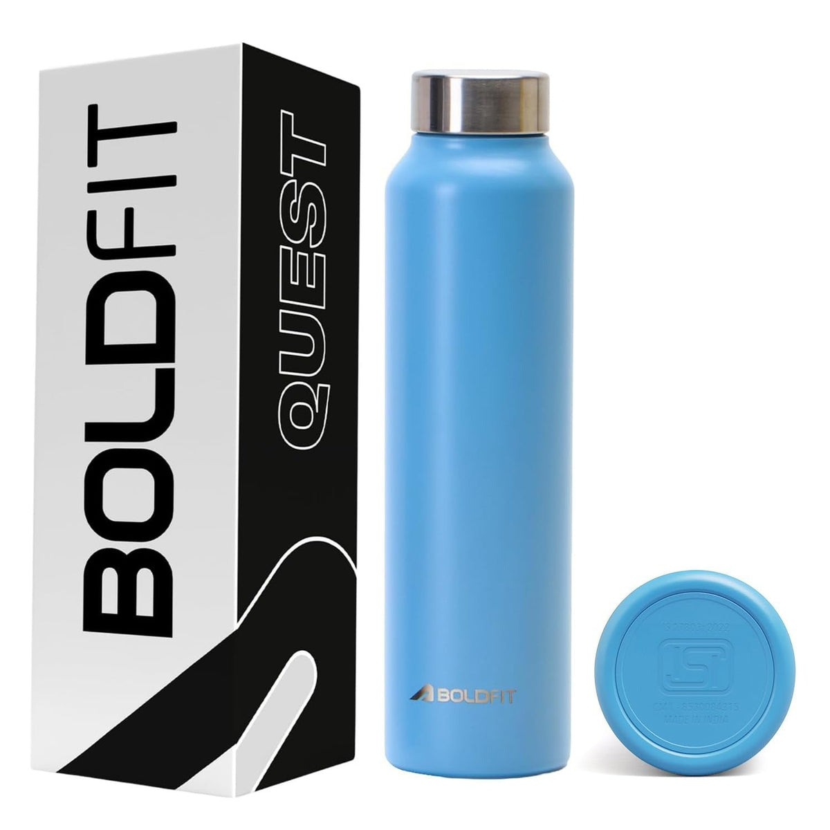 Boldfit Water Bottles Stainless Steel Water Bottle 1 Litre Steel Bottles