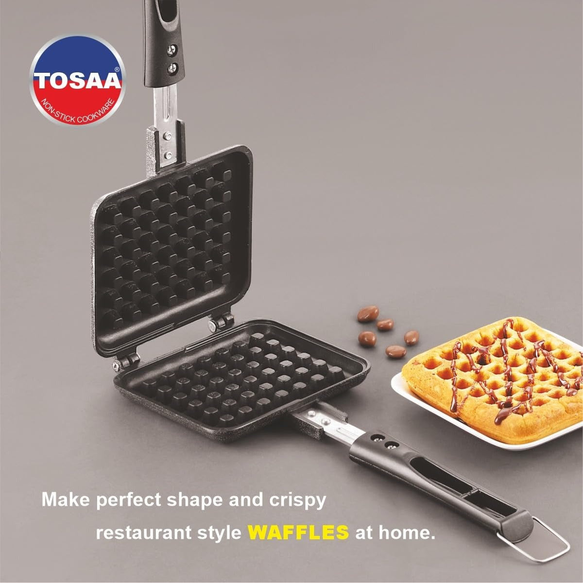 Tosaa Waffle Maker Gas Non-Stick