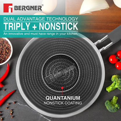Bergner Hi-Tech Roti Tawa Stainless Steel Non-Stick