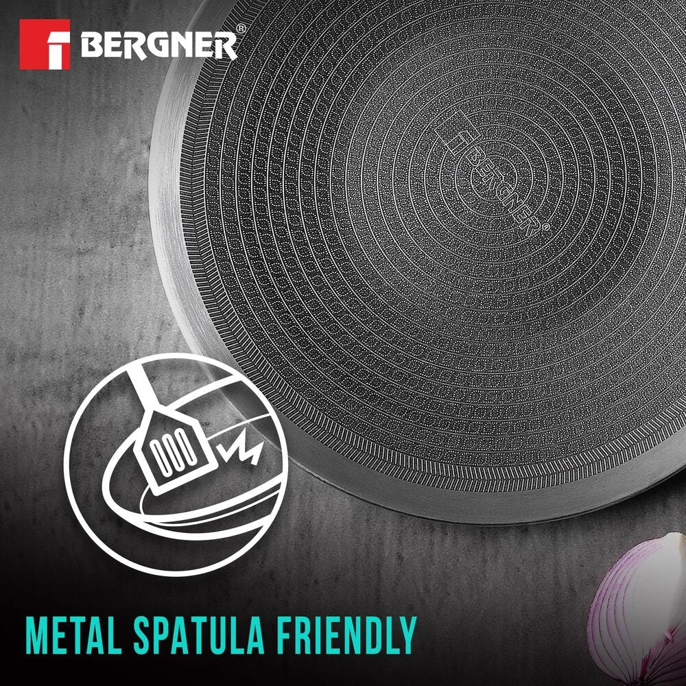 Bergner Hi-Tech Roti Tawa Stainless Steel Non-Stick