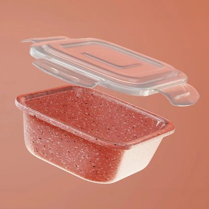 Borosil Kube Pink Universal Glass Lunchbox
