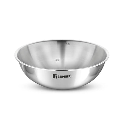 Bergner Argent Tri-Ply Stainless Steel Tasra Induction Bottom