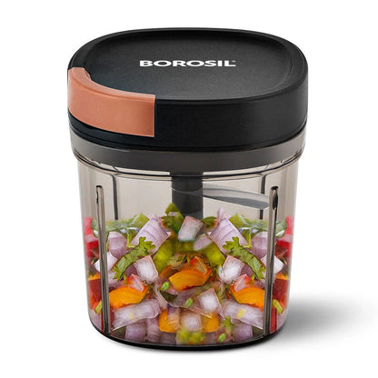 Borosil EazyPull Chopper 900ml 6 Blades