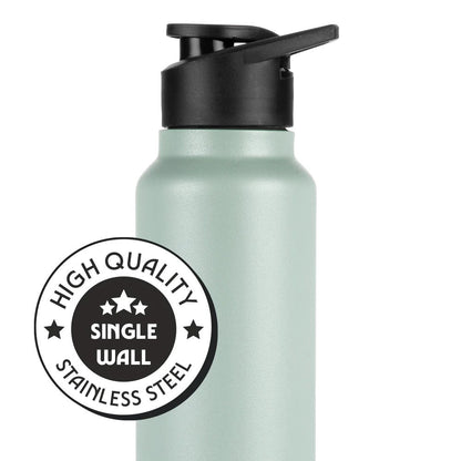 Borosil Sipfresh Stainless Steel Single Wall Bottle Mint 1L