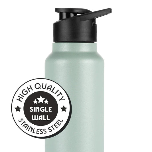 Borosil Sipfresh Stainless Steel Single Wall Bottle Mint 1L