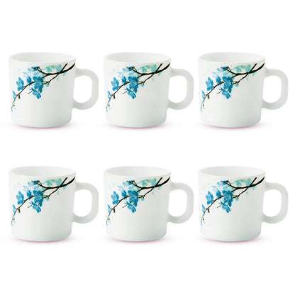 Borosil Larah Opalware Mimosa Mug set