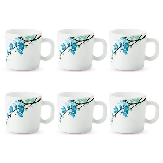 Borosil Larah Opalware Mimosa Mug set