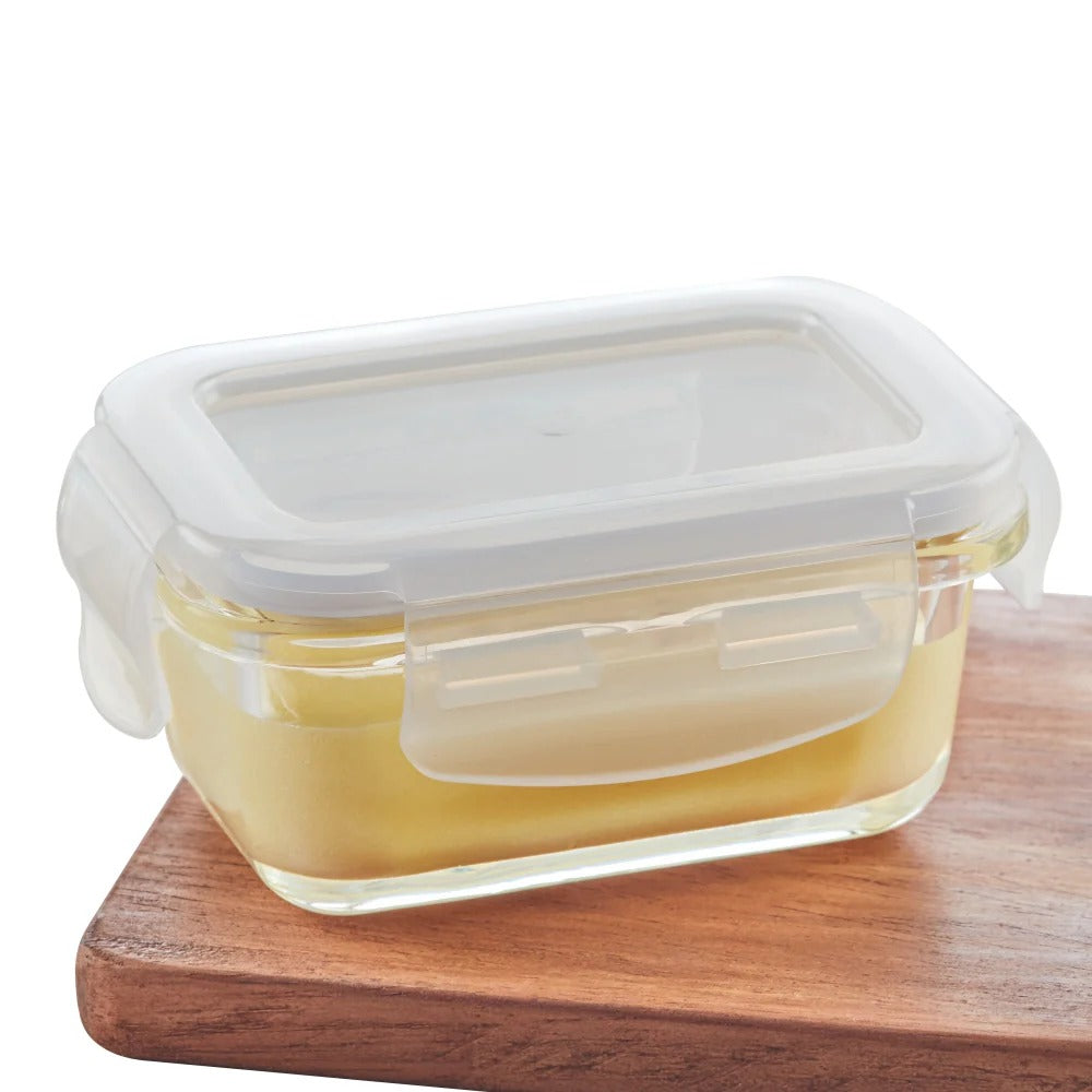 Borosil Klip N Store Airtight Glass Storage Container 120ml